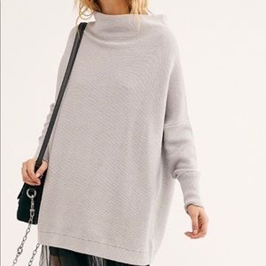 Free People Grey Ottoman Sweater